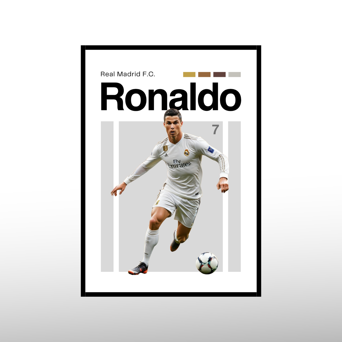Cristiano Ronaldo - Cover Edition Poster