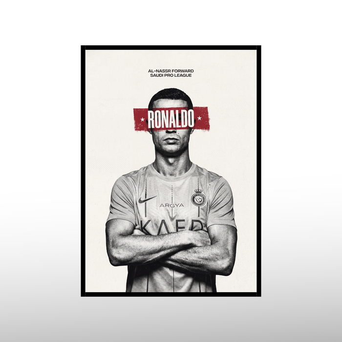 Cristiano Ronaldo - Ribbon Edition Poster