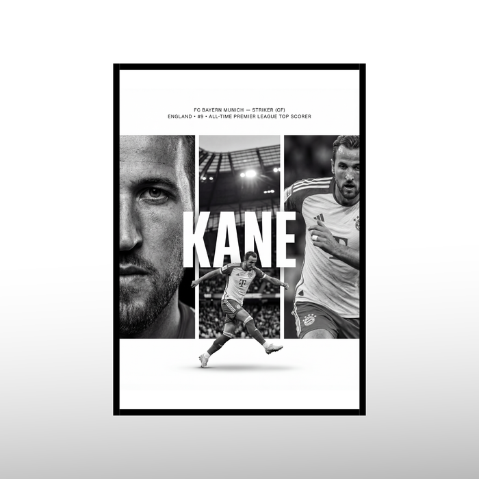 Harry Kane - Collage Edition Poster