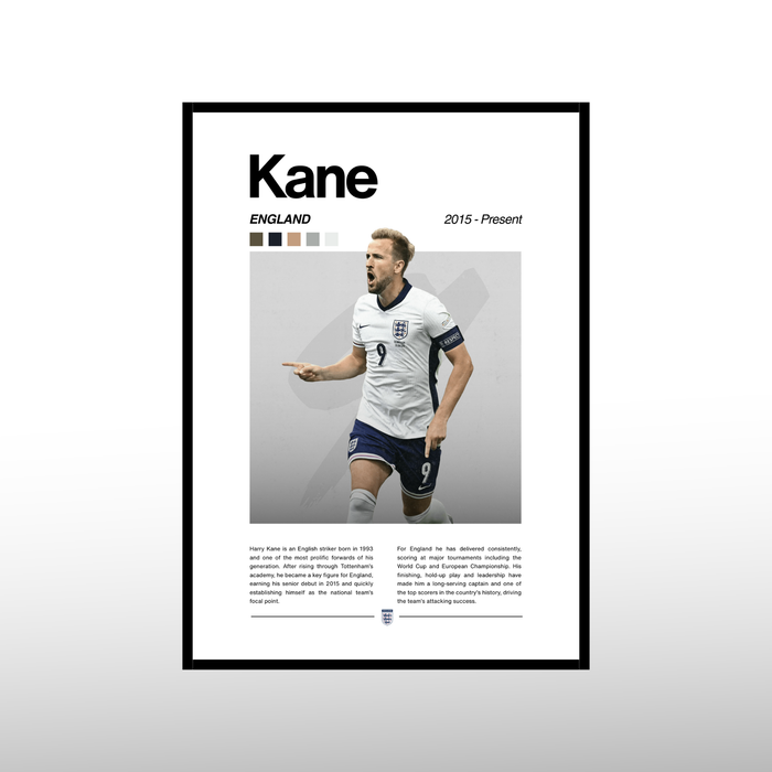 Harry Kane - Cover Edition Poster