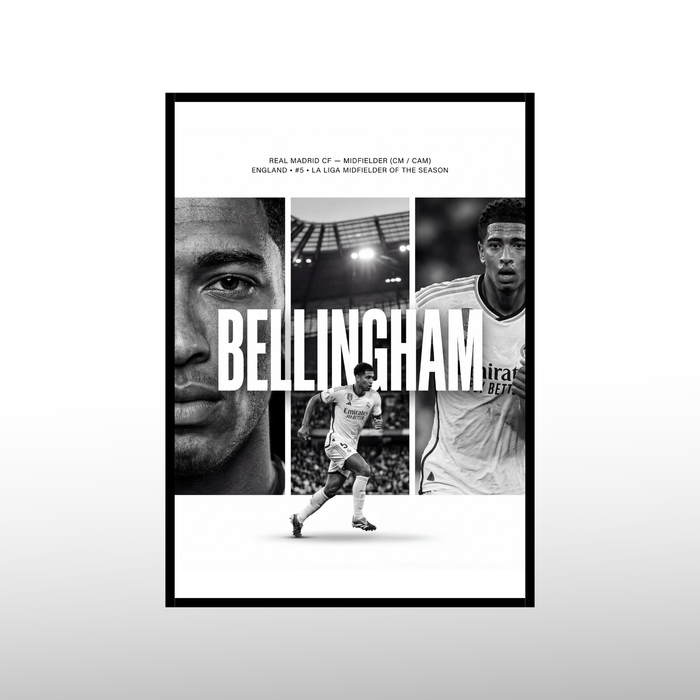 Jude Bellingham - Collage Edition Poster