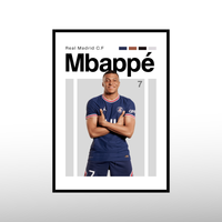 Kylian Mbappe - Cover Edition Poster