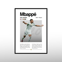 Kylian Mbappe - Cover Edition Poster