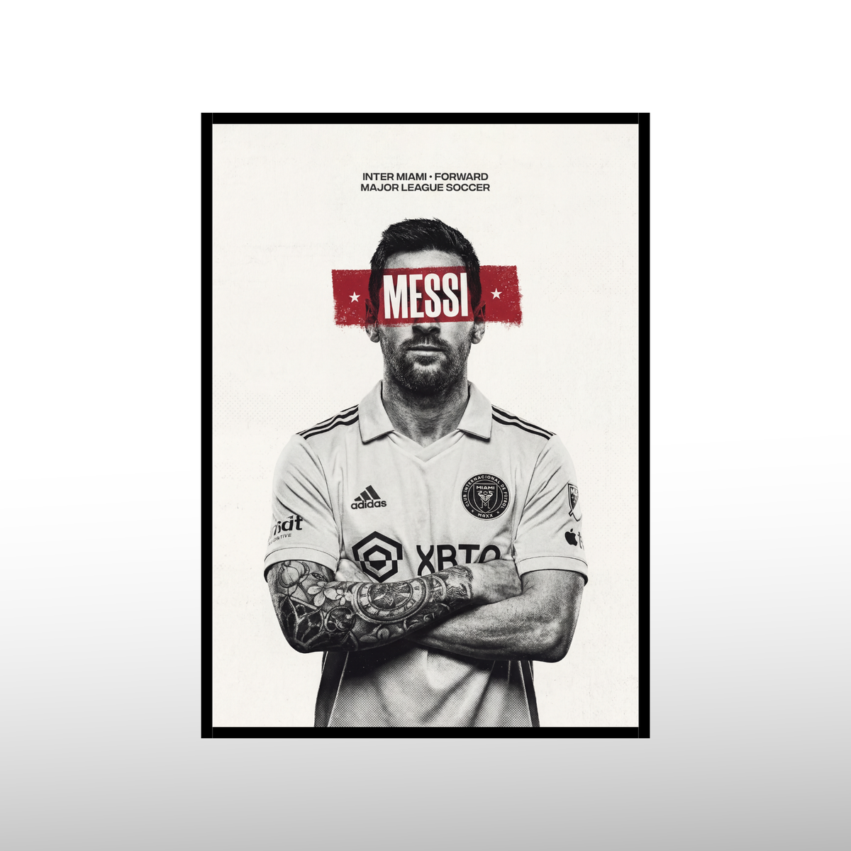 Lionel Messi - Ribbon Edition Poster
