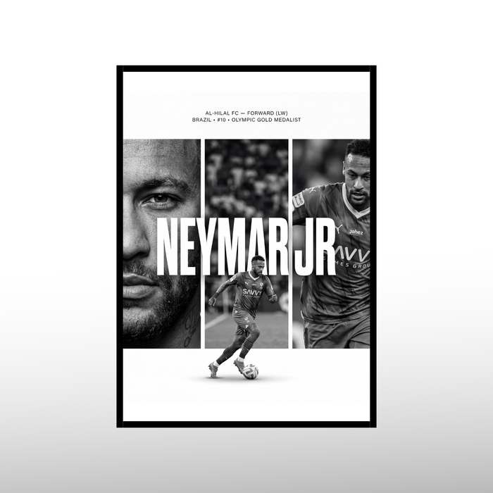 Neymar Jr - Collage Edition Poster