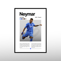 Neymar Jr - Cover Edition Poster