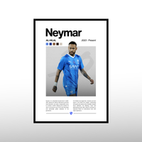 Neymar Jr - Cover Edition Poster